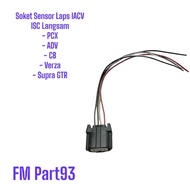 IACV ISC Langsam Idle Laps Sensor Socket HONDA F1 New PCX ADV CB Verza Supra GTR 150 160