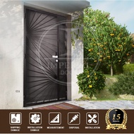 Mild Steel Gate 037 For HDB gate BTO gate Condo and Resale Flats - Imperial Door