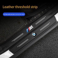 Carbon Fiber Car Door Sill Protector Stickers For BMW M E46 E90 E60 F30 E39 F10 F20 E87 E36 F20 F30 