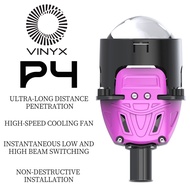 Lensa Lampu LED Projector Vinyx P4 Projie BiLED 2.5 Inch Inci Inchi Mobil Motor