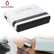 JULIEZERO  USB2.0 Wireless Printer Server With 10/100Mbps Lan/ Bridge Multi-Mode Computer Printer