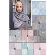 Ready stock tudung ARIANI square inspired