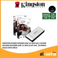 KINGSTON XS2000 SXS2000 (USB 3.2 GEN 2x2) / XS1000 SXS1000 SXS1000R (USB 3.2 GEN 2) EXT SSD , EXTERN