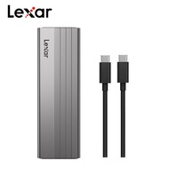 Lexar E300 M.2 SSD Enclosure USB 3.2 Gen 2 Type C 10Gbps Mobile Hard Disk Case for NVMe M.2 SSD M Ke