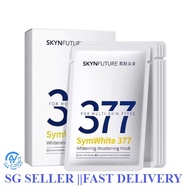 [SG SELLER] SKYNFUTURE 377 Whitening Mask Moisturizing Niacinamide Brightens Skin Tone Refreshing Fa