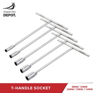 T-Wrench Handle Socket Car Repair Tool Spanar T Hex Nut (8mm/10mm/12mm/13mm/14mm)