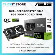 ASUS DUAL GeForce RTX™ 5060 8GB GDDR7 OC Edition Kad Grafik GPU Graphic Card  | DUAL-RTX5060-O8G