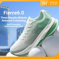 【Release on 3.8】361 Degrees Fierce 6 Men Professional Running Shoes Breathable Rebound 672612202