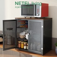 【NEW】NETEL Kitchen Rack Cabinet Storage Rack Kitchen Trolley Cabinet Desktop Racks Multi-Layer Dish