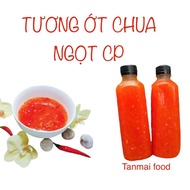 CP Sweet and Sour Chili Sauce with Fried Chicken and Super Sausage