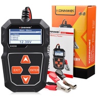 Willkey KONNWEI KW208 Car Battery Tester 12V 100 to 2000CCA Cranking Charging Circut Tester Battery Analyzer 12 Volts Battery Tools|Car Battery Tester, Charging &amp; Repair Tools