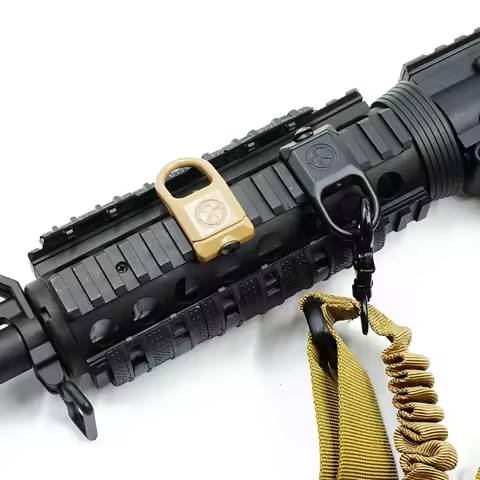 Tactical Quick Detach RSA GBB Buckle Sling Swivel Mount Attachment Adapter Fit 20mm Rail Hunting Air