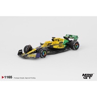 MINI GT 1165 McLaren MCL38 81 2024 PiastriOSCAR F1 Monaco GP 2nd Place