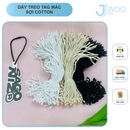 COMBO of 100 Cotton thread tag hangers, Cotton fabric tag hangers, high quality clothing tag hangers