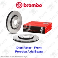 (2pc) Original Brembo Disc Brake Rotor Front for Perodua Myvi Lagi Best 2012-2016 Bezza Axia (234mm)