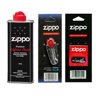 1 set of zippo wick, zippo flints and zippo fluid minyak original