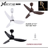 Bestar Razor DC Ceiling Fan with LED Light &amp; Remote Control ( 46 / 54 INCH )
