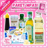 Mini MPASI Package - MPASI Additional Fat EVOO Belcube UB Unsalted Butter Anchor Elle & Vire Canola