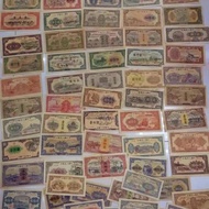 The First Set of RMB Coins Banknotes Large Set 62 Pieces Non-Repetitive Old Coins Booklet First Edit