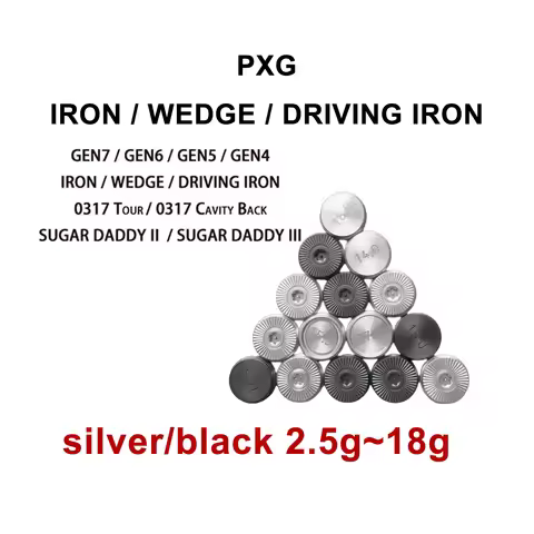 Irons & Wedges & Driving Iron 2.5G~18G Weight Screws Pxg Gen4 Gen5 Gen6 Gen7 0317X 0317t 0317Cb 0311