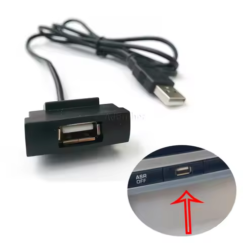 For Skoda Octavia 2 Golf 5 Tiguan mk1 Jetta 5 passat b6 RCD510 RCD315 Car USB cable charging port ra