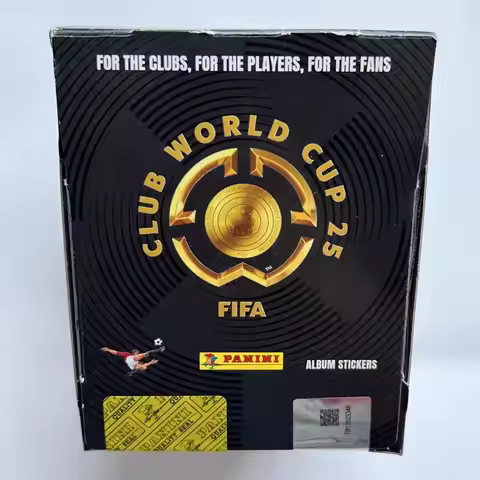 2025 Panini FIFA Club World Cup Soccer Sticker Blind Box, Featuring Messi, Mbappé, Haaland, Collecti