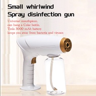Spray Gun Wireless Rechargeable Disinfection Sprayer Nano Blue Ray Atomizer Fogging Spray Gun--Local Stock