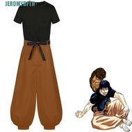 JEROMYBF Jujutsu Kaisen Cosplay Costume, Anime Jujutsu Kaisen Cool Toji Fushiguro Cosplay Costume, S
