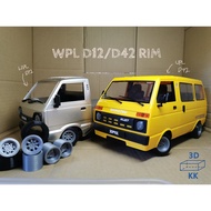 1/10 scale 13" rim and drift tyres for WPL D12/D42 rim Watanabe/Equip 03