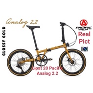 [✅Ready] Sepeda Lipat 20 Inch Pacific Analog 2.2 Lipat 20 Pacific