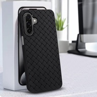 EllaStuff Case For SAMSUNG A17 4G / 5G Softcase PREMIUM WOVEN PATTERN Casing For SAMSUNG A17 4G / 5G
