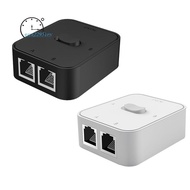 2 Port Gigabit Network Switch RJ45 Switch Network Splitter Cable Extender 2 Way External Network Swi