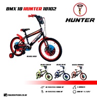 SEPEDA ANAK COWOK BMX 18 INCH HUNTER HTR-18102