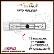 Car Roadtax RFID 2 Layers Transparent For Universal Perodua Proton Toyota Honda Holder Bracket 3
