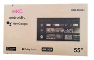 HKC ANDROID  SMART FRIENDLY TV 43" 55" 4K UHD &amp; FHD LED Smart Television