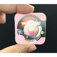 Pokemon Pink Chansey disk game toy  เหรียญสะสม เหรียญเกมส์ตู้ โปเกม่อน  Pokemon Tretta Limited Edition Japanese Promo Pink Chansey RARE!!!