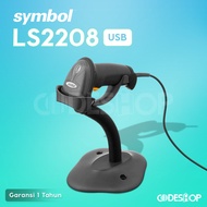 Symbol LS2208 USB Barcode Scanner LS 2208 1-Dimensional Cashier Scanner Original Barcode