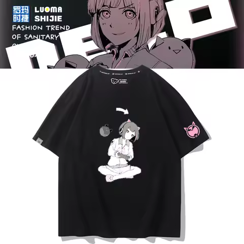 CYTUS Music World NEKO MIKUT T-shirt Hatsune Miku Choai Cotton Printed Men's and Women's New Fashion