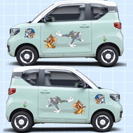 Wuling Mini Car Stickers, Doraemon Cartoon Decorative Accessories
