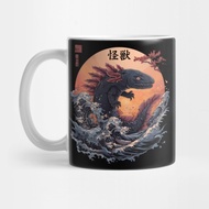 Vintage Rare Kaiju Giant Axolotl - Axolotl Funny Tea Mug