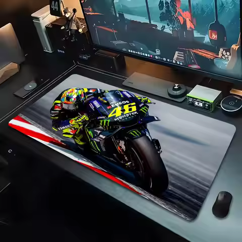 anime V-valentino Rossies Mouse Pad Mousepad Large Gaming LockEdge Thickened Computer Keyboard Table