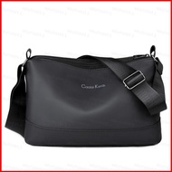 B4 Men Crossbody Bag Made of Waterproof Oxford Cloth Casual Shoulder Bag for Work Business Travel 4B