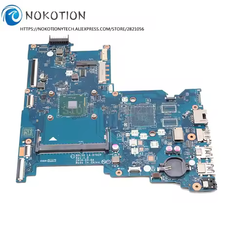 NOKOTION BDL50 LA-D702P 854944-601 854944-001 For HP 250 G5 15-AY Laptop Motherboard With N3060 N371