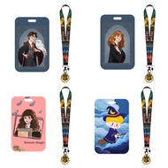 Foreign Trade Harry Potter Card Holder Student Card Holder Card Holder ID Holder Peripheral Lanyard 