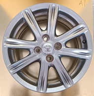 ล้อแม็ก TOYOTA 16x6J 4รู ET51 SNI J DOT ANN แม็กติดรถ Vios NCP42 2002-2007