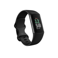 Fitbit Charge 6 สายรัดข้อมือวัดชีพจร GPS ออกกำลังกาย หน้าจอสี AMOLED คมชัดสูง