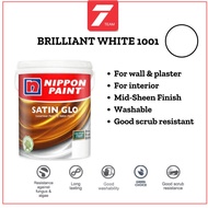5L Nippon Satin Glo - 1001 Brilliant White