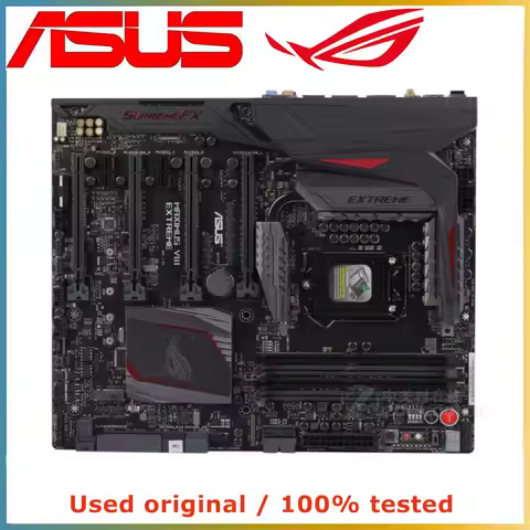 For ASUS ROG MAXIMUS VIII EXTREME Motherboard LGA 1151 DDR4 Intel Z170 Support Intel Core i3 6100 71