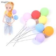 [TG1] 8Pcs/set 1/12 Dollhouse Miniature Colorful Balloons Doll House Decor [TH]