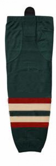 Stripe ice hockey socks for team 100 polyester professional hockey socks